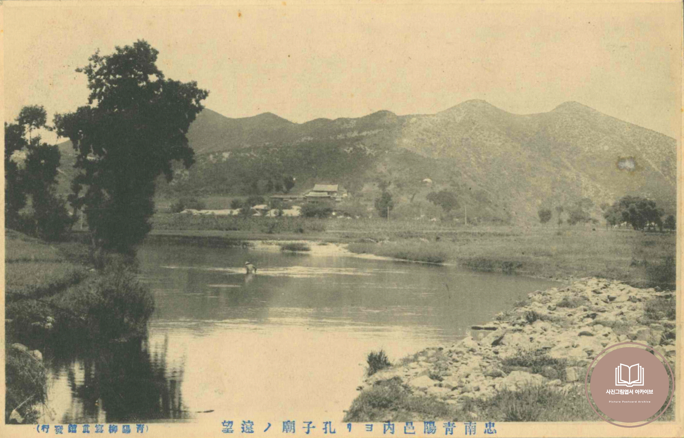 충남 청양읍에서 바라본 공자묘(청양향교) 원경.jpg